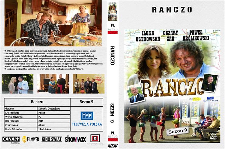 Okładki DVD Polskie Filmy i Seriale - Ranczo-Sezon-9.gif