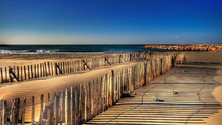Tapety na pulpit HD - fence_at_the_beach-1920x1080.jpg