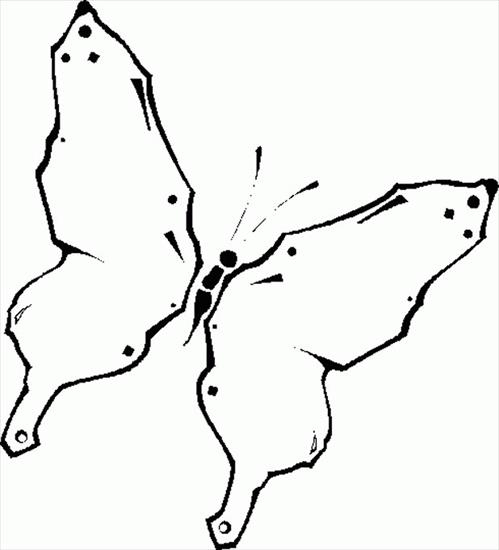 Motyle gąsienice - motyle - kolorowanka 69.GIF
