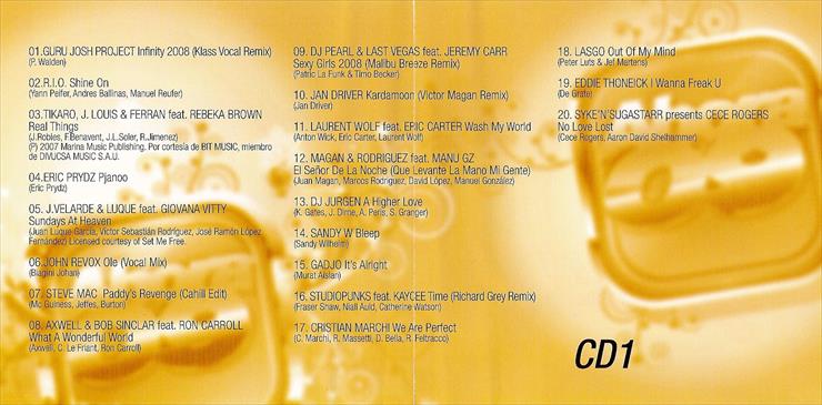 Ahora 09 - Cover.Tracklist.CD1.JPG